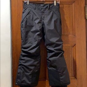 Patagonia girls black ski pants